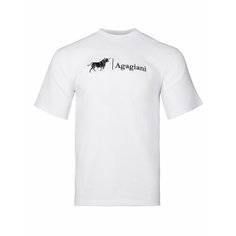 Футболка Agagiani Heritage, 1 шт., размер M, белый