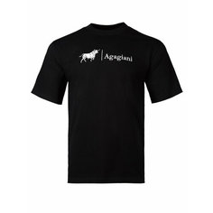 Футболка Agagiani Heritage, 1 шт., размер S, черный