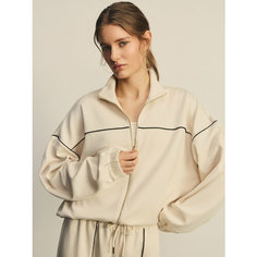 Толстовка Zarina, размер M (RU 46), , молочный