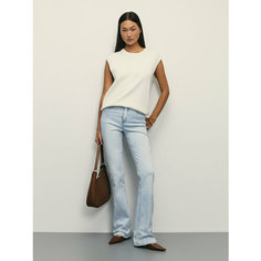 Джинсы буткат Zarina bootcut, размер XL (RU 50)/170, светлый индиго