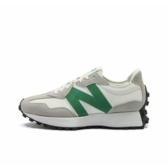 Кроссовки New Balance 327, размер 44EU=Длина стопы28CM, gray&green Нет бренда