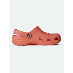 Биркенштоки Crocs, размер M6W8, коралловый, красный