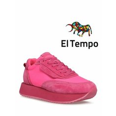 Кроссовки El Tempo, полнота 6, размер 39, фуксия