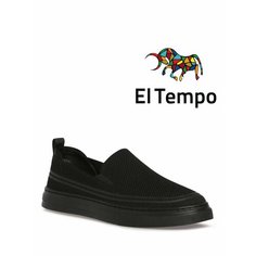 Слипоны El Tempo, размер 43, черный