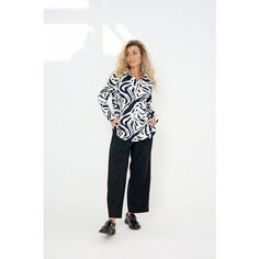 Лонгслив спортивный Peri Stils, размер 56, , черный, белый