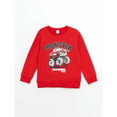 Свитшот LC Waikiki, размер 2-3 года, bright red