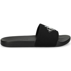 Шлёпанцы Calvin Klein Jeans, размер 43 EU, черный
