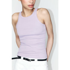 Майка Befree Basic, размер XS, лавандовый