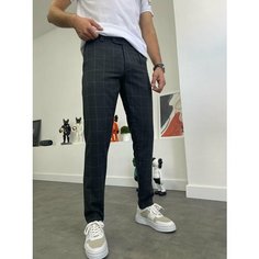 Брюки SKOS Fashion, размер 30, темно-серый