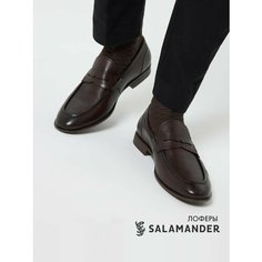 Туфли Salamander, размер 45, коричневый
