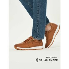 Кроссовки Salamander Весна-лето 2023, полнота 4, размер 35, коричневый
