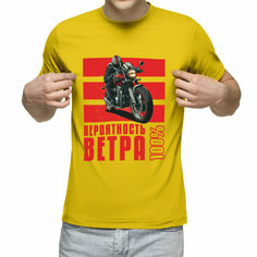 Футболка Us Basic, размер XL, желтый