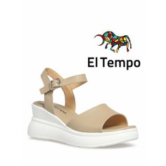 Босоножки El Tempo, размер 39, бежевый