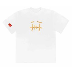 Футболка Cactus Jack by Travis Scott x McDonalds Fry T-Shirt White, 1 шт., размер M, white