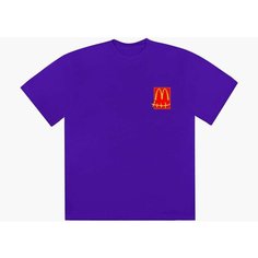Футболка Cactus Jack by Travis Scott x McDonalds Action Figure Series II T-Shirt Purple, 1 шт., размер M, purple