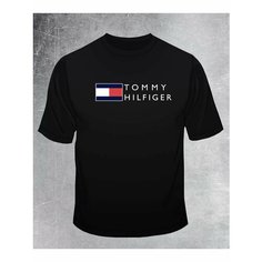 Футболка, размер XL, черный Bargun.Shop