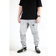 Брюки джоггеры BLK CROWN, размер L, серый (264)