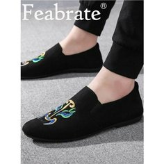 Эспадрильи Feabrate, размер Длина 24.5 см（EU 39）, черный матовый