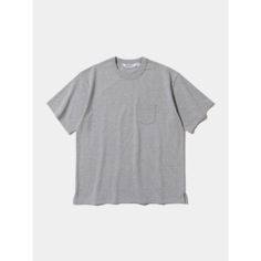 Футболка Uniform Bridge Heavyweight Pocket, размер L, серый