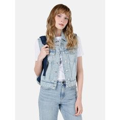 Жилет COLINS Regular Fit, размер XS/S, голубой