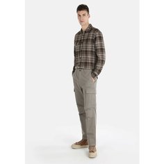 Брюки COLINS Comfort Fit, размер S, хаки