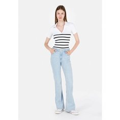 Джинсы COLINS 776 CLARA Slim Fit, размер 25/30, голубой