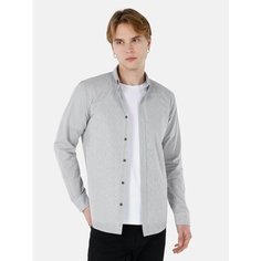 Рубашка COLINS Slim Fit, размер XL, серый