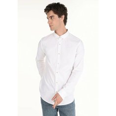 Рубашка COLINS Slim Fit, размер XL, белый