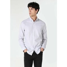 Рубашка COLINS Slim Fit, размер S, серый