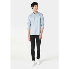 Рубашка COLINS Slim Fit, размер XXL, зелeный