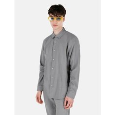 Рубашка COLINS Comfort Fit, размер L, хаки