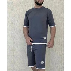 Костюм спортивный , размер 54, графит Нет бренда