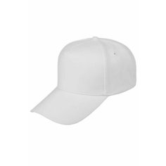 Бейсболка Street Soul K19003 Пятипанельная хлопковая для мужчин, размер One Size 56-59 см, белый