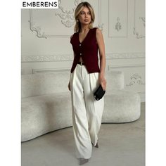 Жилет EMBERENS, размер M, бордовый