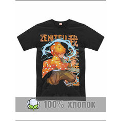 Футболка RexTex Аниме, размер 56, черный