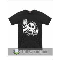 Футболка RexTex, размер 50, черный