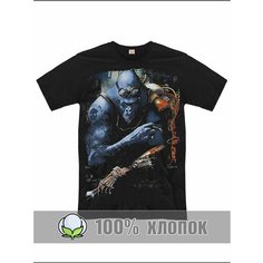 Футболка RexTex, размер 54, черный