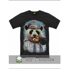 Футболка RexTex, размер 48, черный
