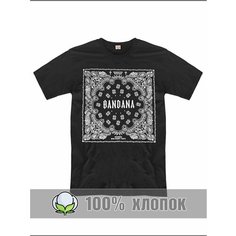 Футболка RexTex, размер 46, черный