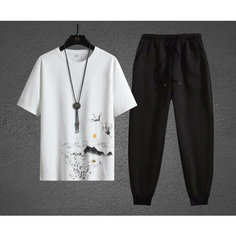 Костюм спортивный Jools Fashion, размер 46, white