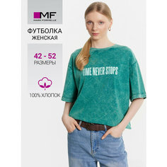 Футболка MARK FORMELLE для женщин, размер 46, зеленый