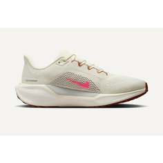 Кроссовки NIKE Air Zoom Pegasus, полнота D, размер RU 39.5 EU 40.5 USw 9 СМ 25, бежевый