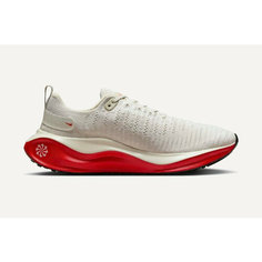 Кроссовки NIKE REACTX INFINITY RUN 4, полнота D, размер RU 42 EU 43 USm 9.5 СМ 26.7, бежевый, красный