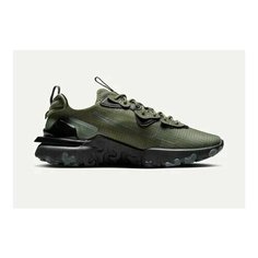 Кроссовки NIKE REACT VISION SC, полнота D, размер RU 45 EU 46 USm 12 СМ 28.8, черный, зеленый