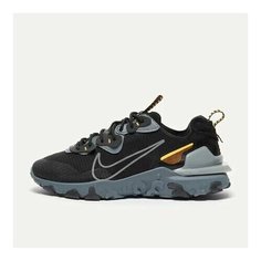 Кроссовки NIKE REACT VISION SC, полнота D, размер RU 45 EU 46 USm 12 СМ 28.8, черный, серый