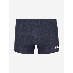Шорты для плавания Fila Mens 27cm Monogram Swimming Boxers, размер 46, синий