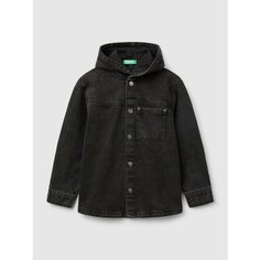 Рубашка UNITED COLORS OF BENETTON, размер L, черный