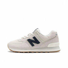Кроссовки New Balance 574, полнота F (EU)/ на среднюю стопу, размер 9US 42.5EU 41.5RU 27СМ, grey/white