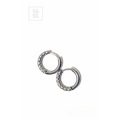 Серьги конго SensualSteel.BRAND, серебряный
