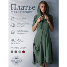 Платье RADIVASKA Boho / Бохо, размер XL (48), хаки